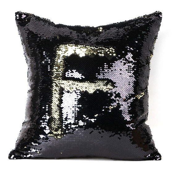 High Quality 1pc Mermaid Pillow Magical Color Changing Reversible Sequin Throw Pillow Cover Cushion Decorative S4445