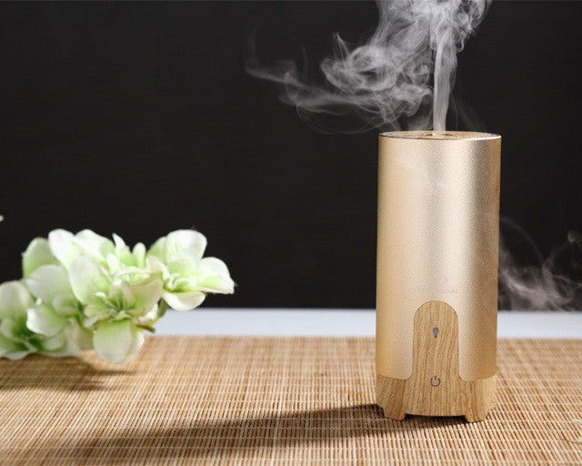 GX Diffuser Car Air Humidifier Aromatherapy Aroma Diffuser USB Ultrasonic Humidifier Essential Oil Diffuser Mist Maker fogger