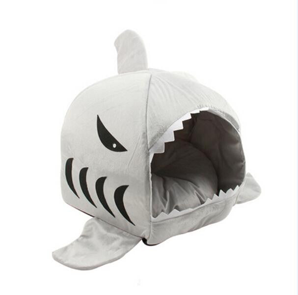 Soft Dog House For Large Dogs Warm Shark Dog House Tent High Quality Small Cat Bed Puppy House The Best Pet Product