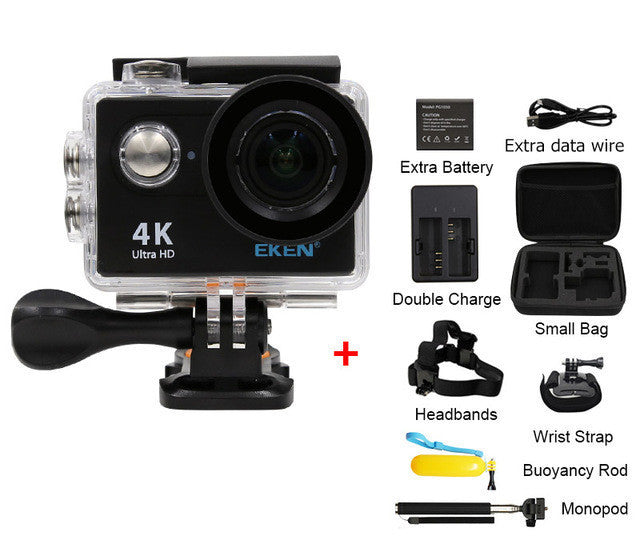 Original Eken H9/H9R action camera 4K wifi Ultra HD 1080p 60fps 170D Go waterproof mini cam pro sports camera