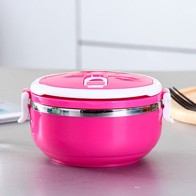 Korean Stainless Steel Thermos Bento Lunch Box for Kids Thermal Food Container Food Box Lunchbox Portable