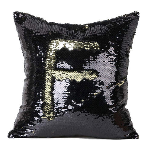 Ouneed Lovely pet Double Color Glitter Sequins Throw Pillow Case Cafe Home present Jun28