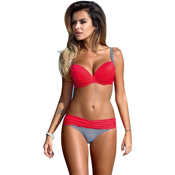 Swimwear Bikini Push Up Bikini Brazilian Sexy low waist Beach Swimwear Ladies Swimsuit Bathing Suit Maillot De Bain-Dollar Bargains Online Shopping Australia