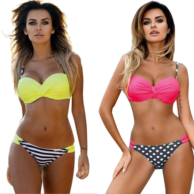 Swimwear Bikini Push Up Bikini Brazilian Sexy low waist Beach Swimwear Ladies Swimsuit Bathing Suit Maillot De Bain-Dollar Bargains Online Shopping Australia