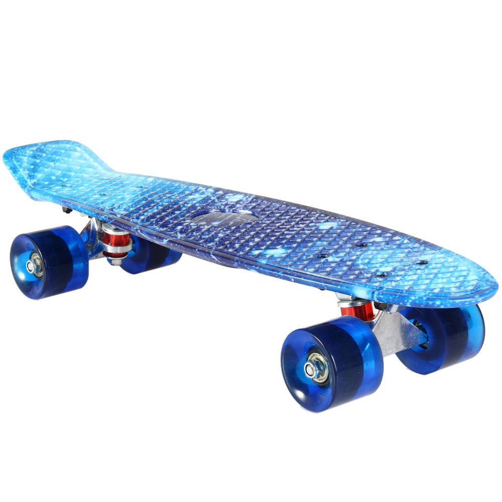 High Quality 100 kg Load Retro Skateboard Starry Sky Pattern Board Durable Light Environmental Outdoor Sport Skate Board 1484064-Dollar Bargains Online Shopping Australia