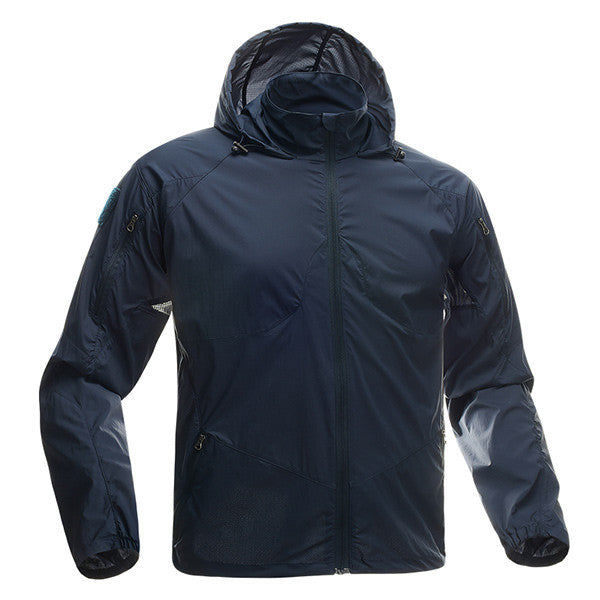 FREE SOLDIER outdoor elastic men's breathable sun block clothes, summer UV-proof coat tactical skin coat-Dollar Bargains Online Shopping Australia