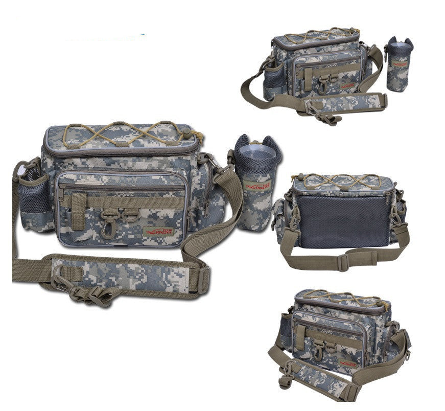 Multifunctional 2012 lure waist pack messenger bag pole package fishing bag fishing tackle bag-Dollar Bargains Online Shopping Australia