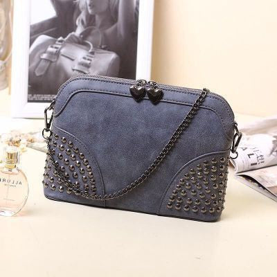 Fashion vintage chain small bag scrub fashion messenger bag female handbag messenger bag-Dollar Bargains Online Shopping Australia