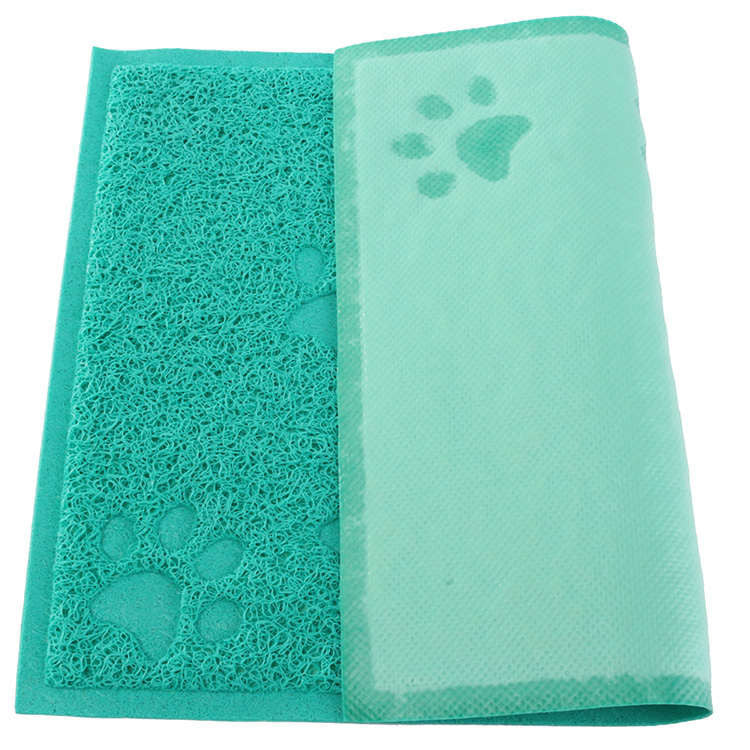 Pet Dog Puppy Cat Feeding Mat Pad Cute Paw PVC Bed Dish Bowl Food Water Feed Placemat Wipe Clean Pet Supplies PC674516-Dollar Bargains Online Shopping Australia