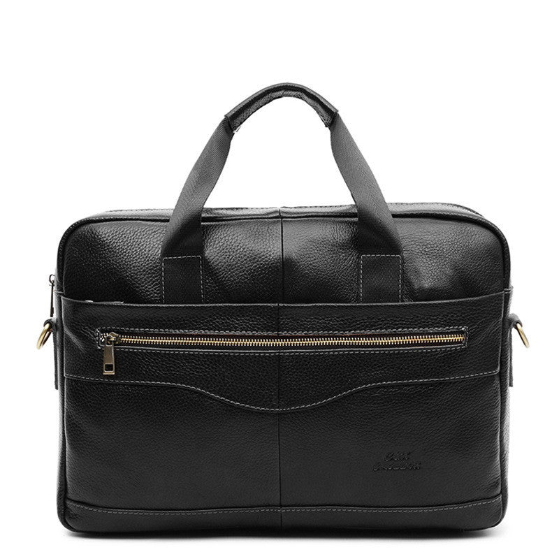 CROSS OX Genuine Leather Brown Men Briefcase 14" Laptop Business Bag Cowhide Men's Messenger Bags Luxury Lawyer Handbags HB387F-Dollar Bargains Online Shopping Australia