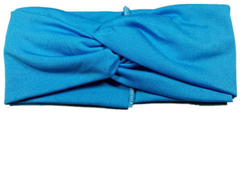 Twist Elasticity Turban Headbands for Women Sport Head band Yoga Headband Headwear Hairbands Bows Girls Hair Accessories A0406-Dollar Bargains Online Shopping Australia