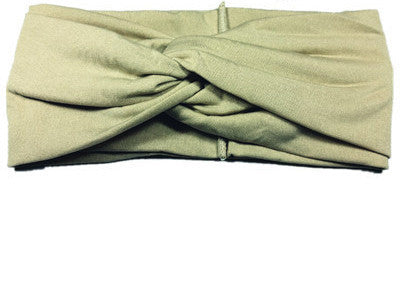 Twist Elasticity Turban Headbands for Women Sport Head band Yoga Headband Headwear Hairbands Bows Girls Hair Accessories A0406-Dollar Bargains Online Shopping Australia