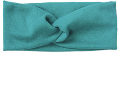 Twist Elasticity Turban Headbands for Women Sport Head band Yoga Headband Headwear Hairbands Bows Girls Hair Accessories A0406-Dollar Bargains Online Shopping Australia
