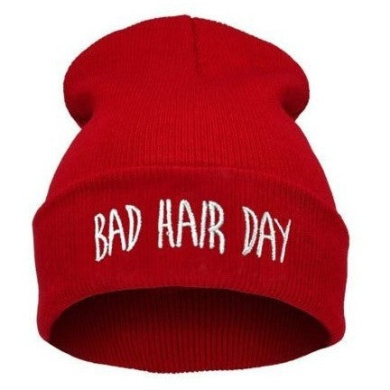 VOGUE Diamond bad hair day knit bonnet winter hat beanies for men women ski skullies-Dollar Bargains Online Shopping Australia