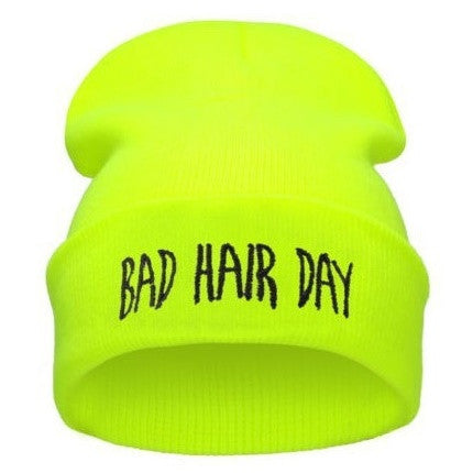 VOGUE Diamond bad hair day knit bonnet winter hat beanies for men women ski skullies-Dollar Bargains Online Shopping Australia