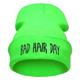 VOGUE Diamond bad hair day knit bonnet winter hat beanies for men women ski skullies-Dollar Bargains Online Shopping Australia