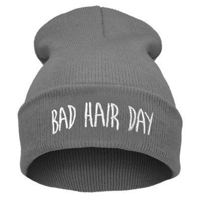 VOGUE Diamond bad hair day knit bonnet winter hat beanies for men women ski skullies-Dollar Bargains Online Shopping Australia