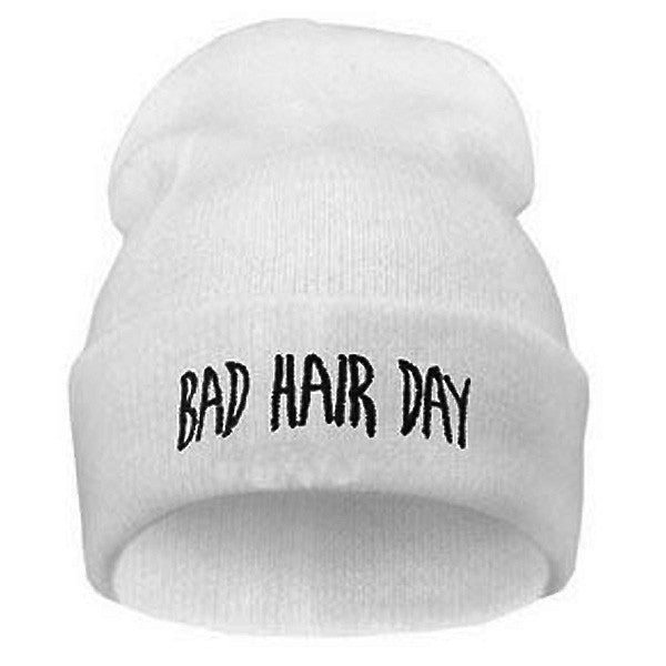 VOGUE Diamond bad hair day knit bonnet winter hat beanies for men women ski skullies-Dollar Bargains Online Shopping Australia