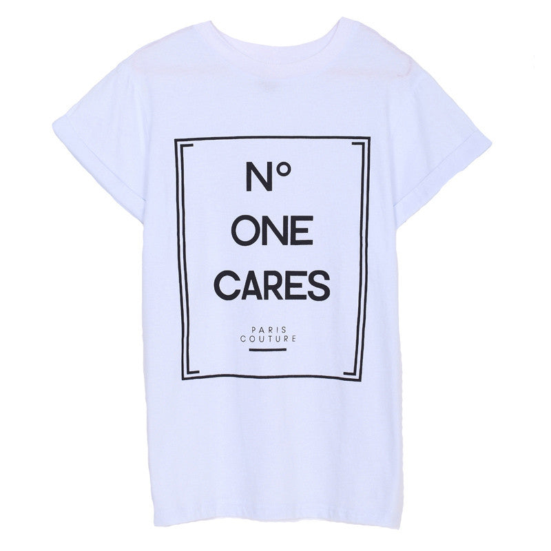 Women cute letters print T shirt European basic short sleeve O neck Shirts casual tops plus size DT17-Dollar Bargains Online Shopping Australia