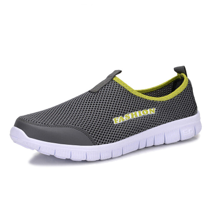 Summer Casual Shoes Male Lazy Network Shoes Men Foot Wrapping Breathable Shoes Drop Shipping Size 46 XMR199 - CelebritystyleFashion.com.au online clothing shop australia