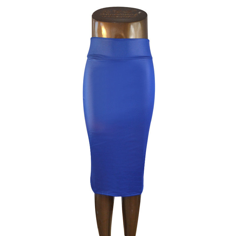plus size high-waist faux leather pencil skirt black skirt 9 colors S/M/L/XL-Dollar Bargains Online Shopping Australia