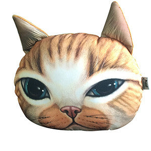 Lovely 3D Cat Car Headrest Head auto Pillow Inside Seat Neck Rest car seat Creative Car Neck Pillow Soft Auto Head Headrest-Dollar Bargains Online Shopping Australia