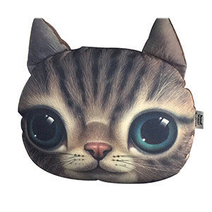 Lovely 3D Cat Car Headrest Head auto Pillow Inside Seat Neck Rest car seat Creative Car Neck Pillow Soft Auto Head Headrest-Dollar Bargains Online Shopping Australia