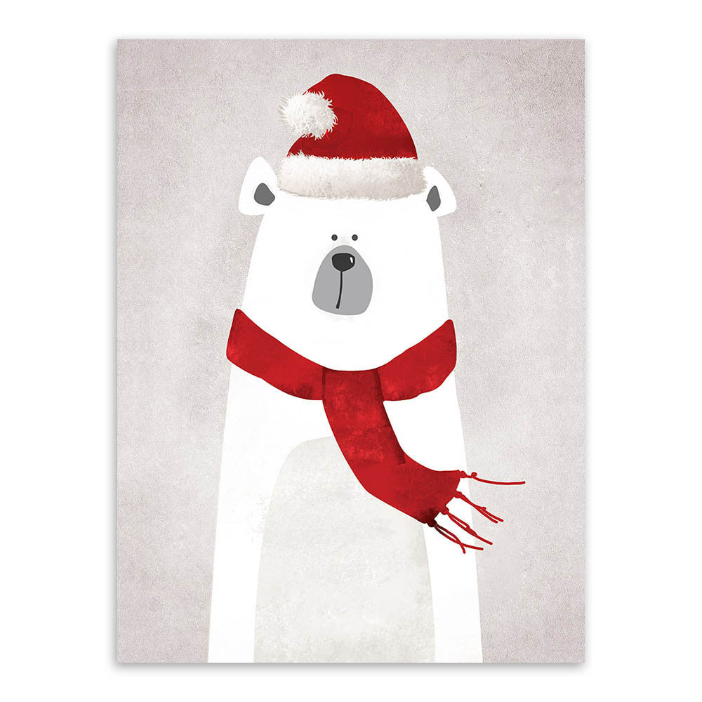 Modern Nordic Kawaii Bear Hippo Bird Animal A4 Art Prints Poster Cartoon Wall Pictures Canvas Painting No Framed Kids Room Decor-Dollar Bargains Online Shopping Australia