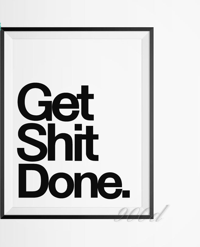 Quote Canvas Painting Poster, Wall Pictures For Living Room Decoration, Wall Decor FA023-Dollar Bargains Online Shopping Australia