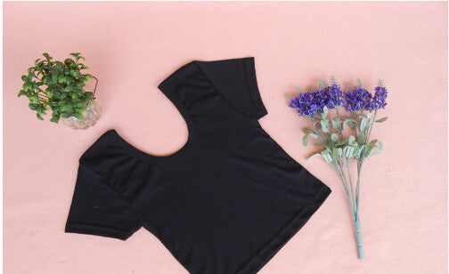 Women Best U neck Sexy Crop Top Ladies Short Sleeve T Shirt Tee Short T-shirt Basic Stretch T-shirts-Dollar Bargains Online Shopping Australia