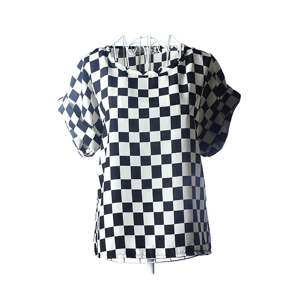 explosion models Chiffon T Shirts Tops Loose Ladies T-shirts Striped-Dollar Bargains Online Shopping Australia