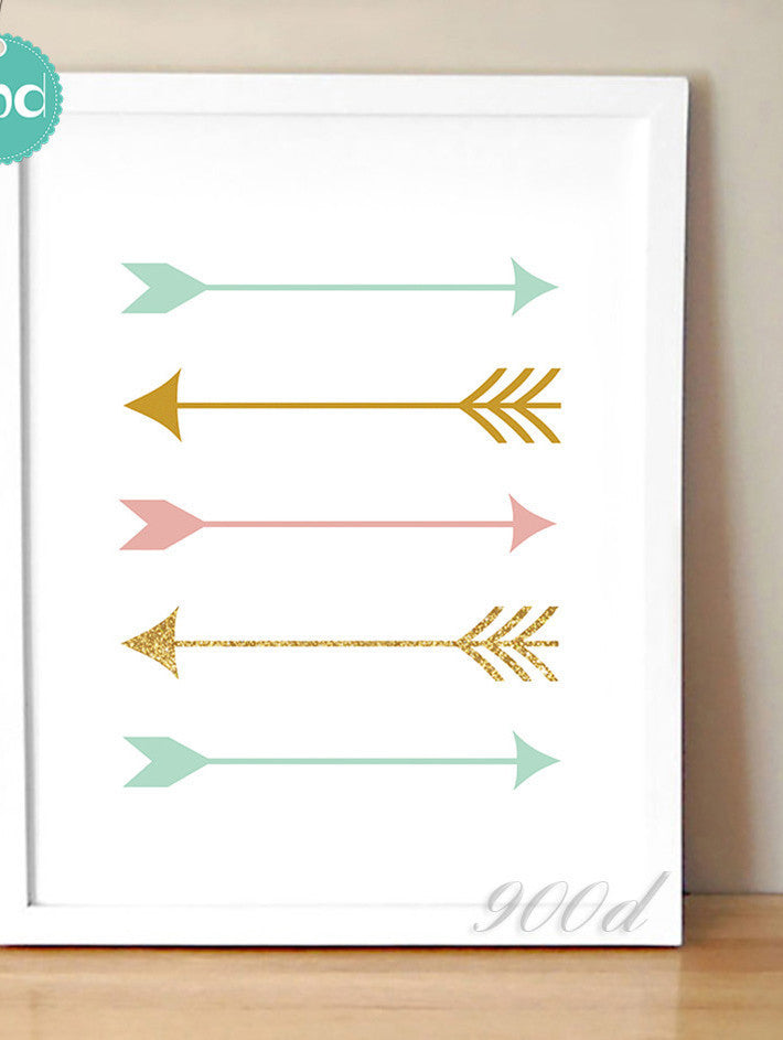 Arrows Print Canvas Art Print Painting Poster, Wall Picture for Home Decoration, Wall Decor YE048-Dollar Bargains Online Shopping Australia