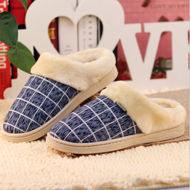 cotton slippers lovers household slippers to keep warm shoes - CelebritystyleFashion.com.au online clothing shop australia