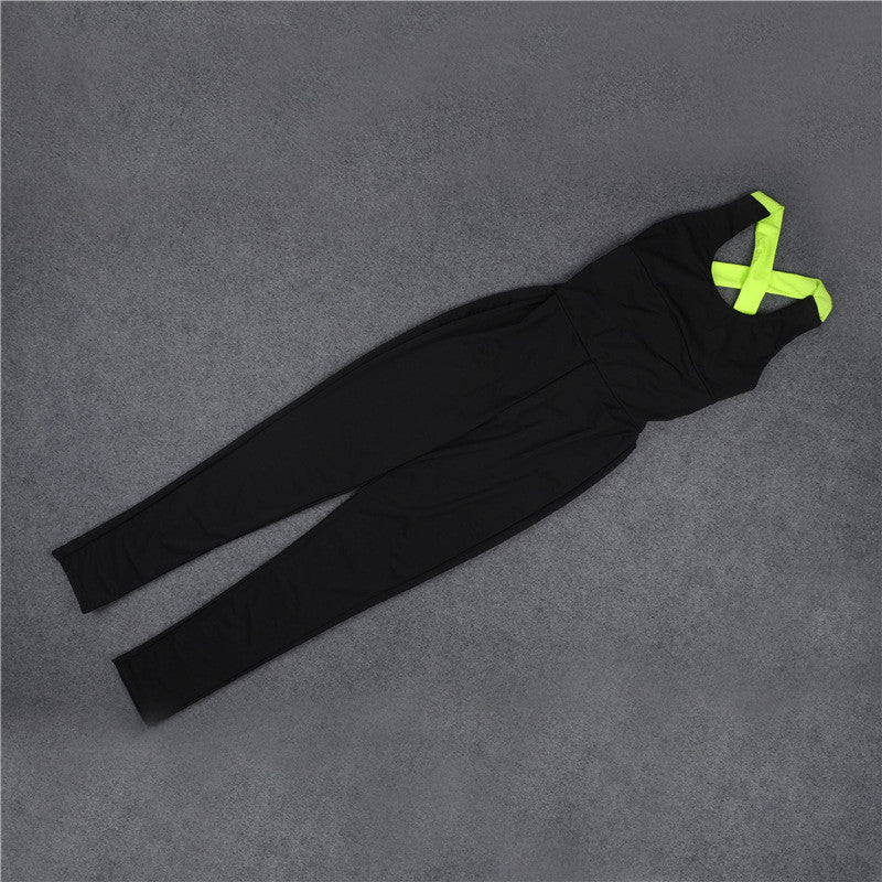 Summer gym fitness clothing suit for women Running tight jumpsuits sports yoga sets AA-Dollar Bargains Online Shopping Australia