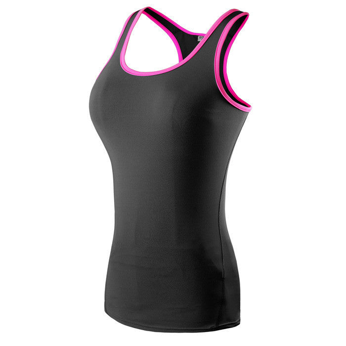 Quick Dry Sleeveless Shirts Women Fitness Training Athletic Vest Running Workout Sports White Yoga Suit Shirt Tank Tops-Dollar Bargains Online Shopping Australia