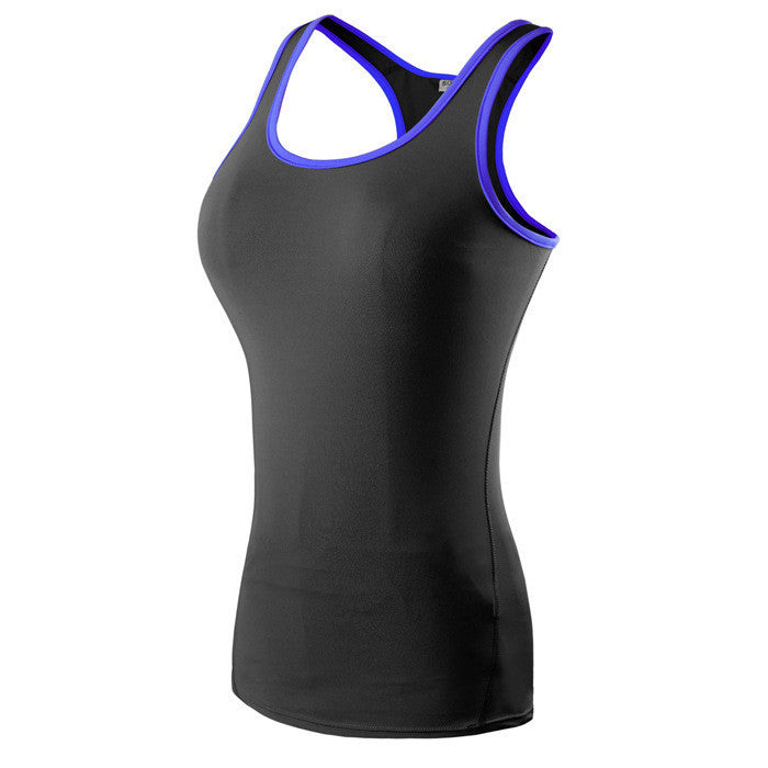 Quick Dry Sleeveless Shirts Women Fitness Training Athletic Vest Running Workout Sports White Yoga Suit Shirt Tank Tops-Dollar Bargains Online Shopping Australia