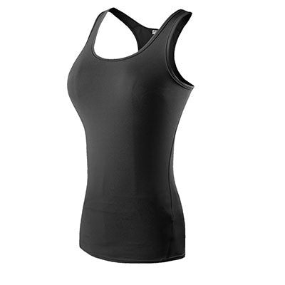 Quick Dry Sleeveless Shirts Women Fitness Training Athletic Vest Running Workout Sports White Yoga Suit Shirt Tank Tops-Dollar Bargains Online Shopping Australia