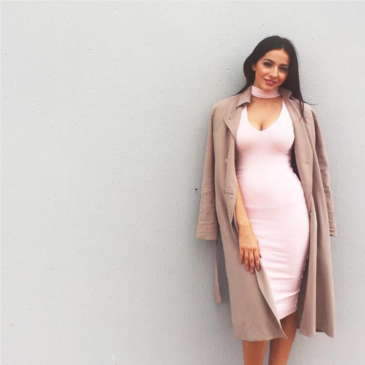 Sleeveless Bandage Stretch Party Dress Kylie Jenner Style - CELEBRITYSTYLEFASHION.COM.AU - 1