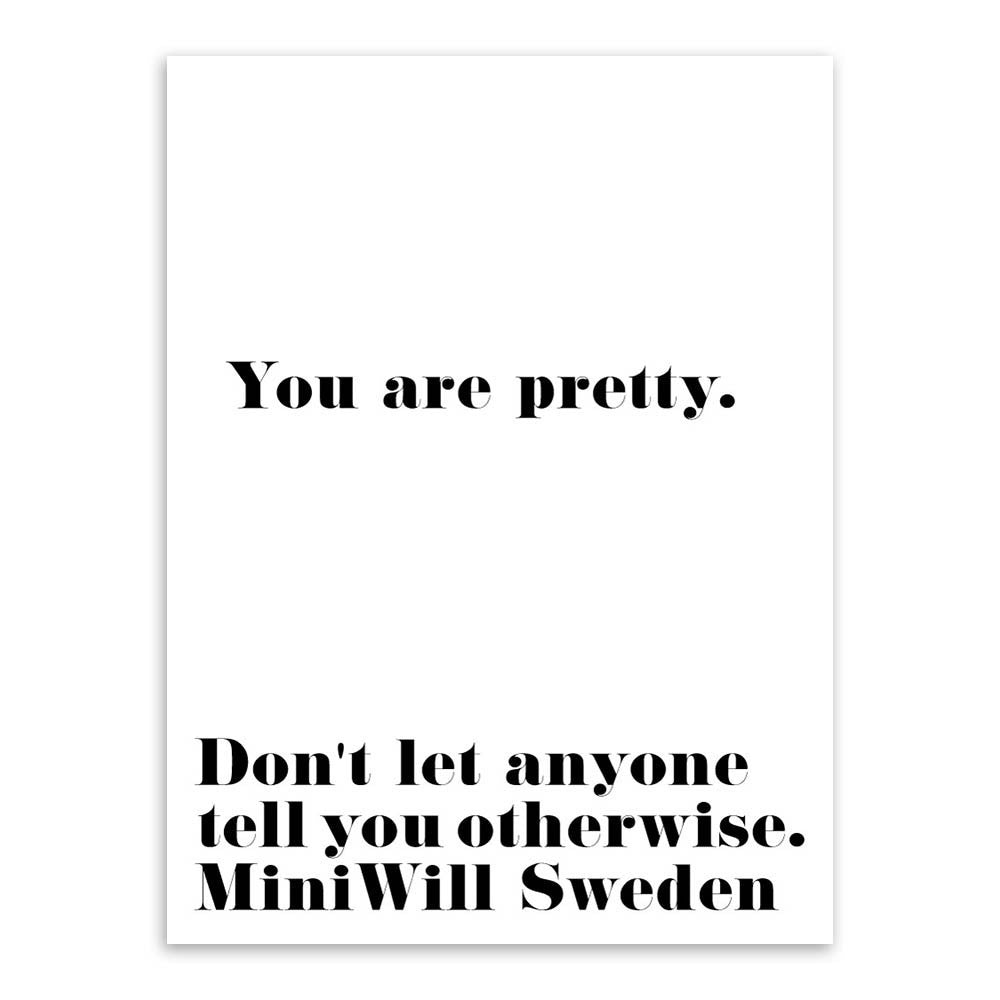 Modern Nordic Black White Minimalist Typography Andy Warhol Life Quotes Art Print Poster Wall Picture Canvas Painting Home Decor No Frame-Dollar Bargains Online Shopping Australia