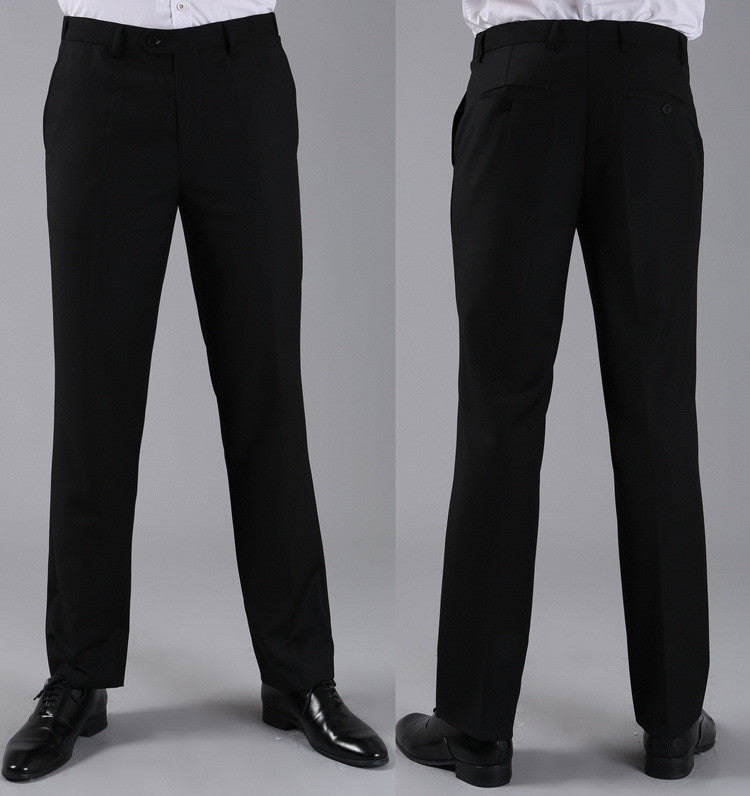Formal Wedding Men Suit Pants Fashion Slim Fit Casual Brand Business Blazer Straight Dress Trousers H0284-Dollar Bargains Online Shopping Australia