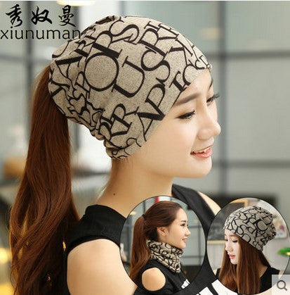 arrival 2 Use Cap Knitted Scarf & Winter Hats for Women Letter Beanies Women Hip-hot Skullies girls Gorros women Beanies-Dollar Bargains Online Shopping Australia