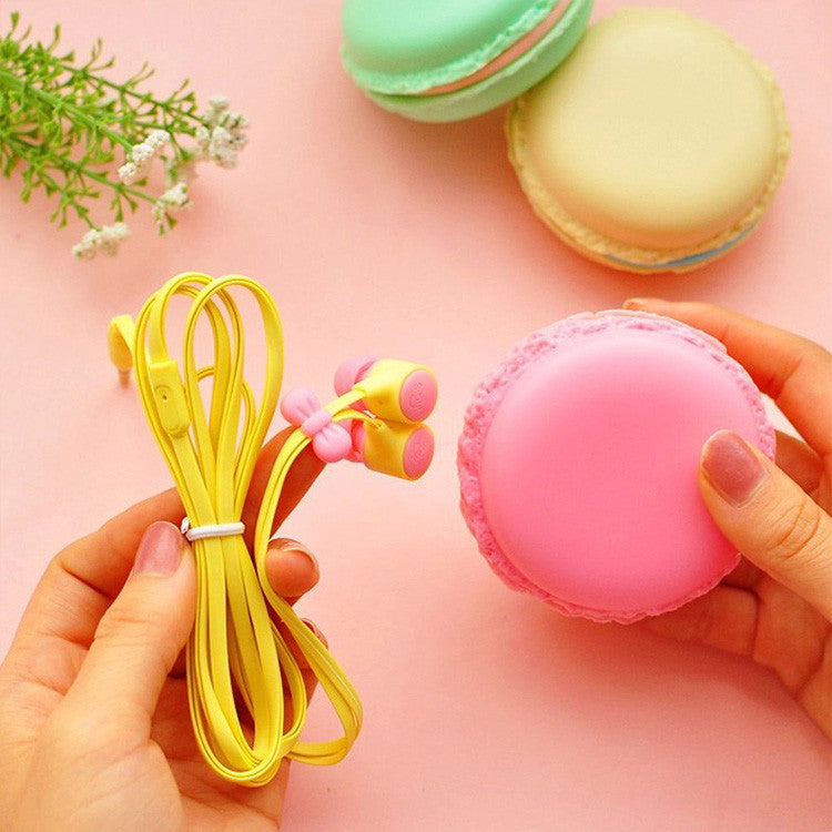 Macarons Design In-Ear Earphone For Xiaomi Samsung iPhone Cute Earphone For MP3 Player-Dollar Bargains Online Shopping Australia