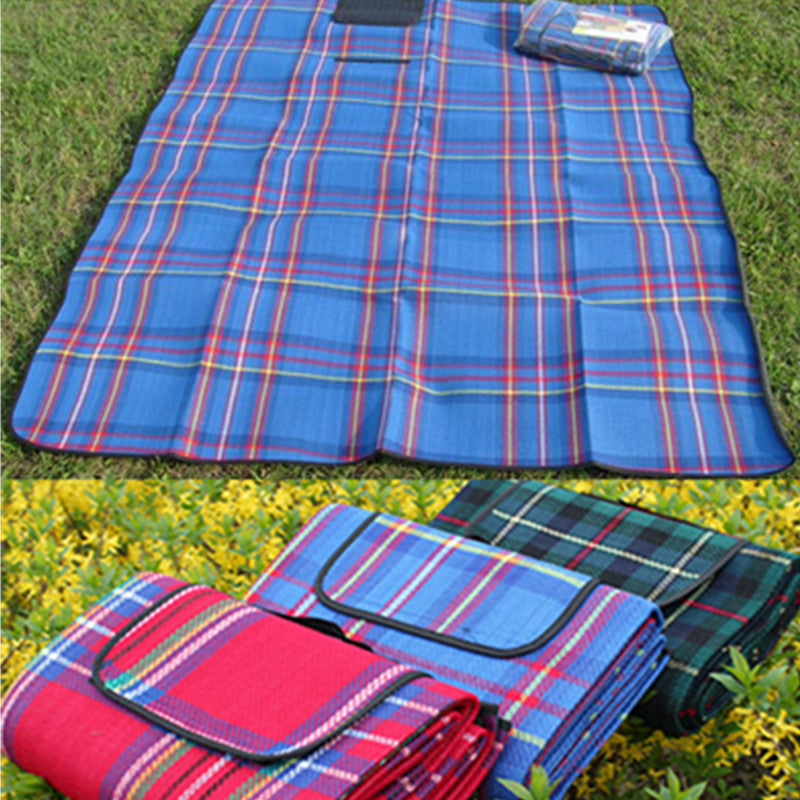 Waterproof Outdoor Foldable Beach Picnic Camping Multiplayer Moistureproof Mat Blanket Folding Baby Climb Plaid Blanket-Dollar Bargains Online Shopping Australia