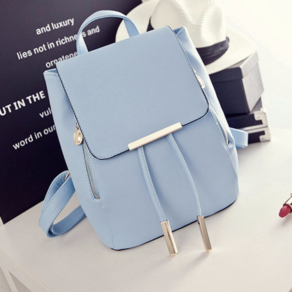 Fashion Women's Backpacks School Rucksacks for Teenage Girls Ladies Leather Travel Shoulder Bags Satchel Bags Bolsa Feminina-Dollar Bargains Online Shopping Australia