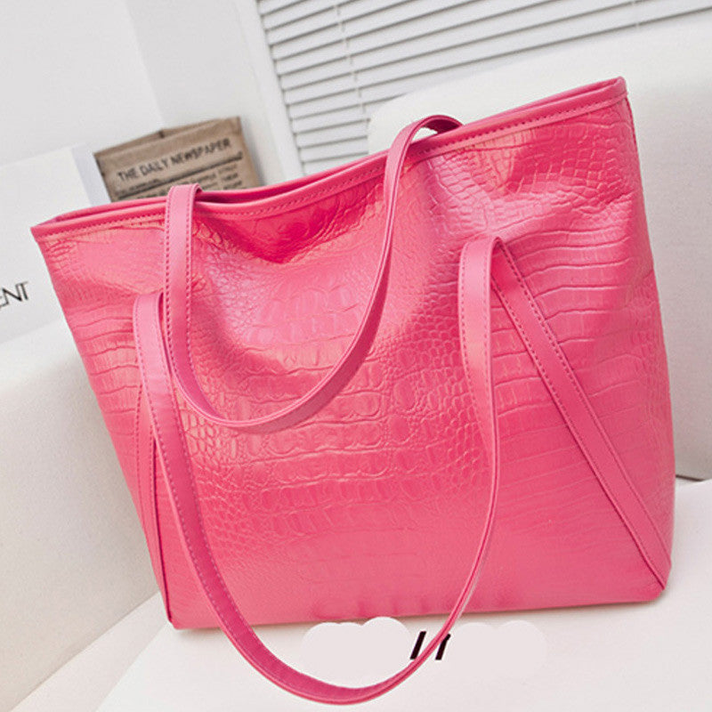 Black Casual Women Shoulder Bags PU Leather Female Big Tote Bags for Ladies Handbag Large Capacity sac a main femme de marque-Dollar Bargains Online Shopping Australia