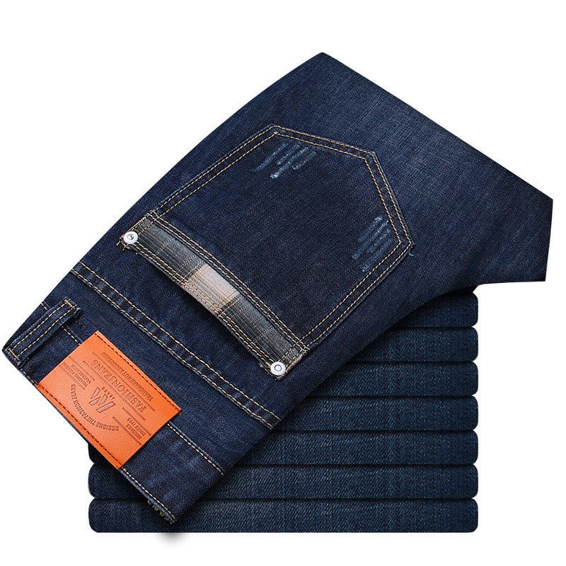 Arrival spring summer thin straight denim jeans men plus size 28-38 casual men long pants trousers brand top denim jeans-Dollar Bargains Online Shopping Australia