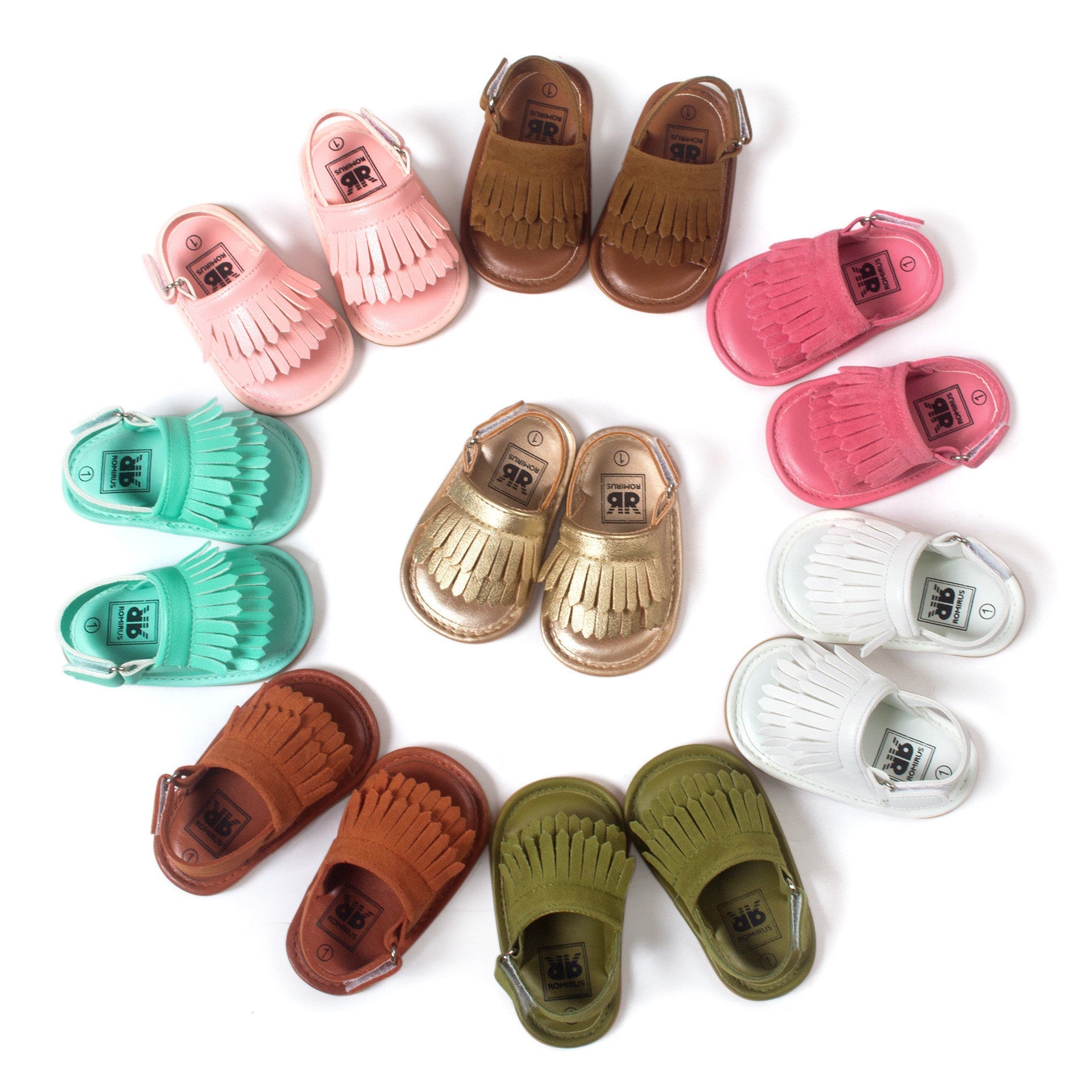 Summer Style Baby Moccasins Soft Bottom Fringe Candy Color Girls Toddler Shoes Baby Slippers Boys prewalkers - CelebritystyleFashion.com.au online clothing shop australia