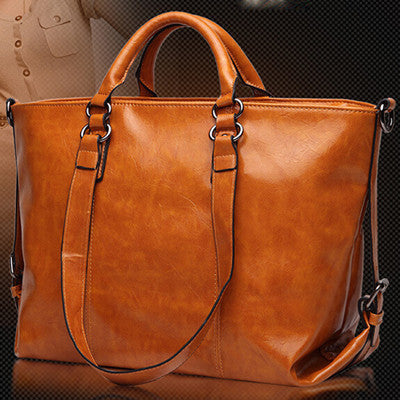 Fashion Genuine Leather bags Tote Women Leather Handbags Women Messenger Bags Shoulder Bags Vintage bags popular-Dollar Bargains Online Shopping Australia