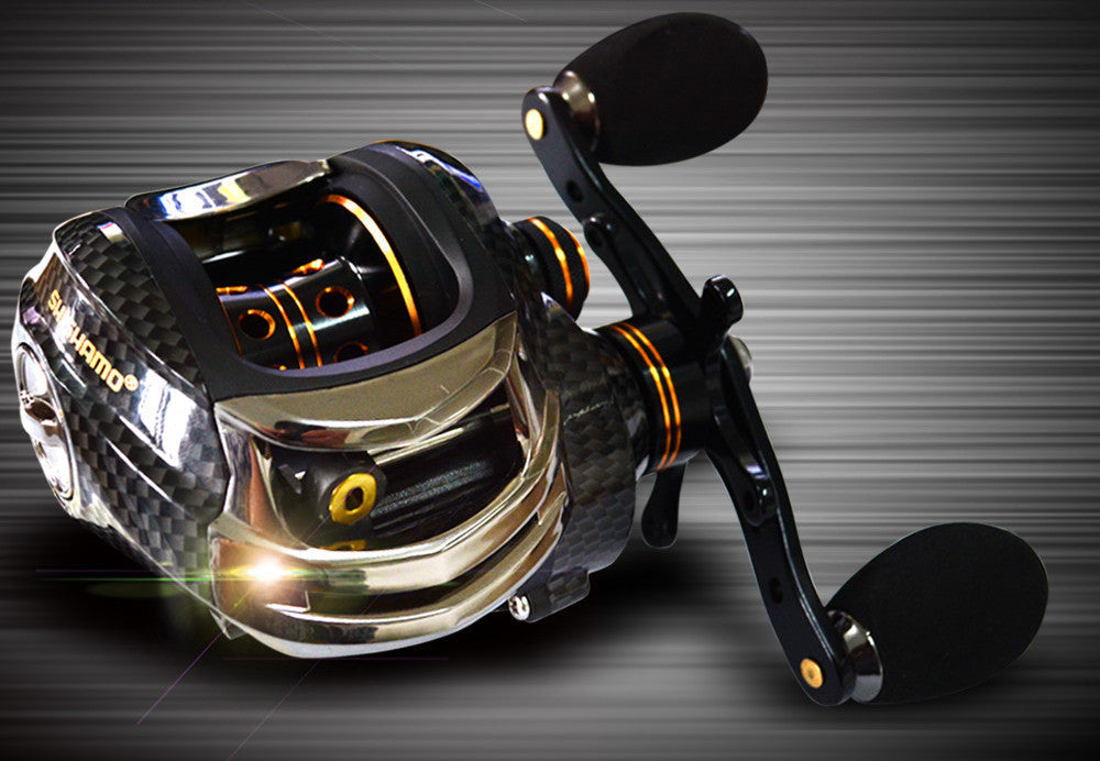 Double Brake Baitcasting Reel 18 Ball Bearings Fishing Gear Water Drop Wheel Right/Left Hand Bait Casting Fishing Reel Lure Reel-Dollar Bargains Online Shopping Australia