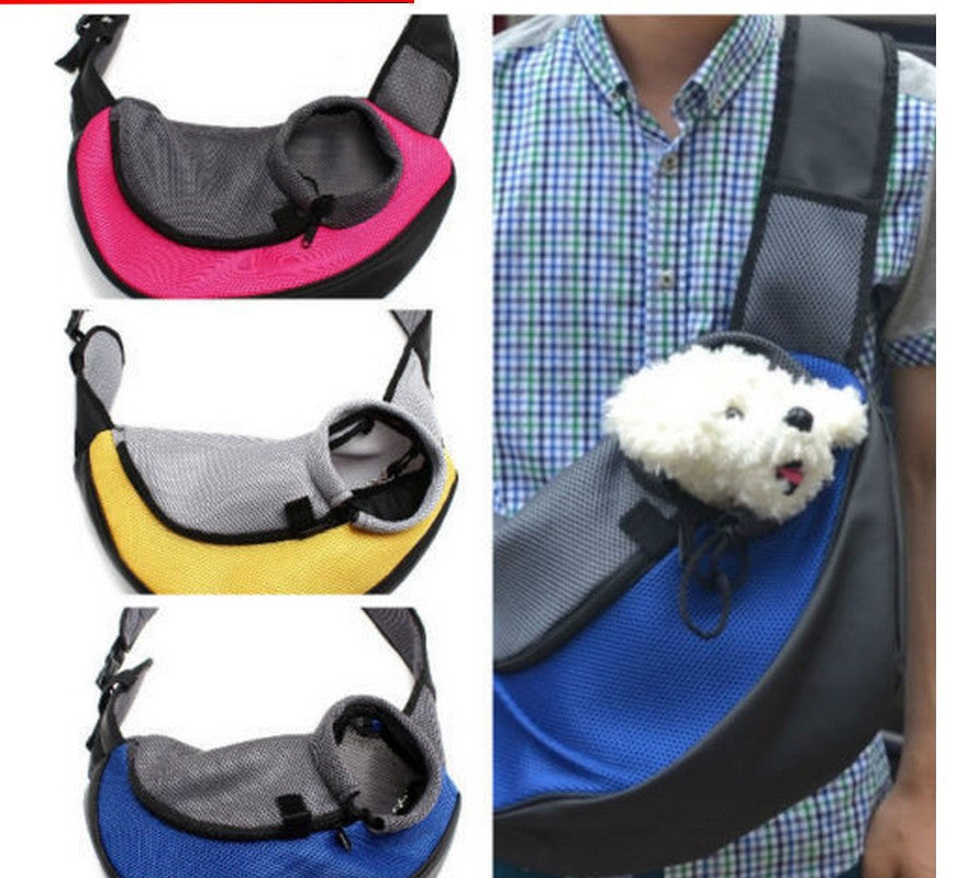 Pet Carrier Dog Carrier Cat Puppy Small Animal Pet Sling Front Carrier Mesh Comfort Travel Tote Shoulder Bag Pet Backpack SL-Dollar Bargains Online Shopping Australia
